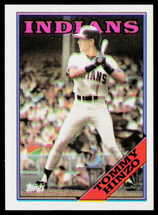 Tommy Hinzo 1988 Topps #576 RC Cleveland Indians