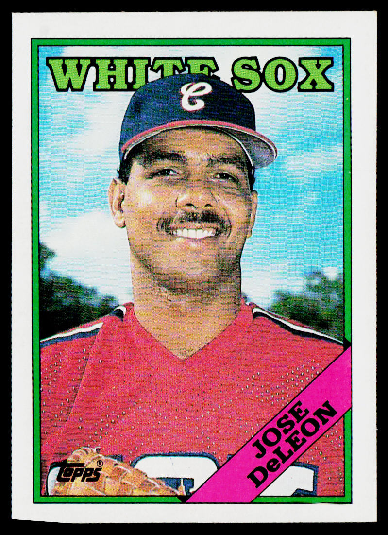 Jose DeLeon 1988 Topps #634 Chicago White Sox