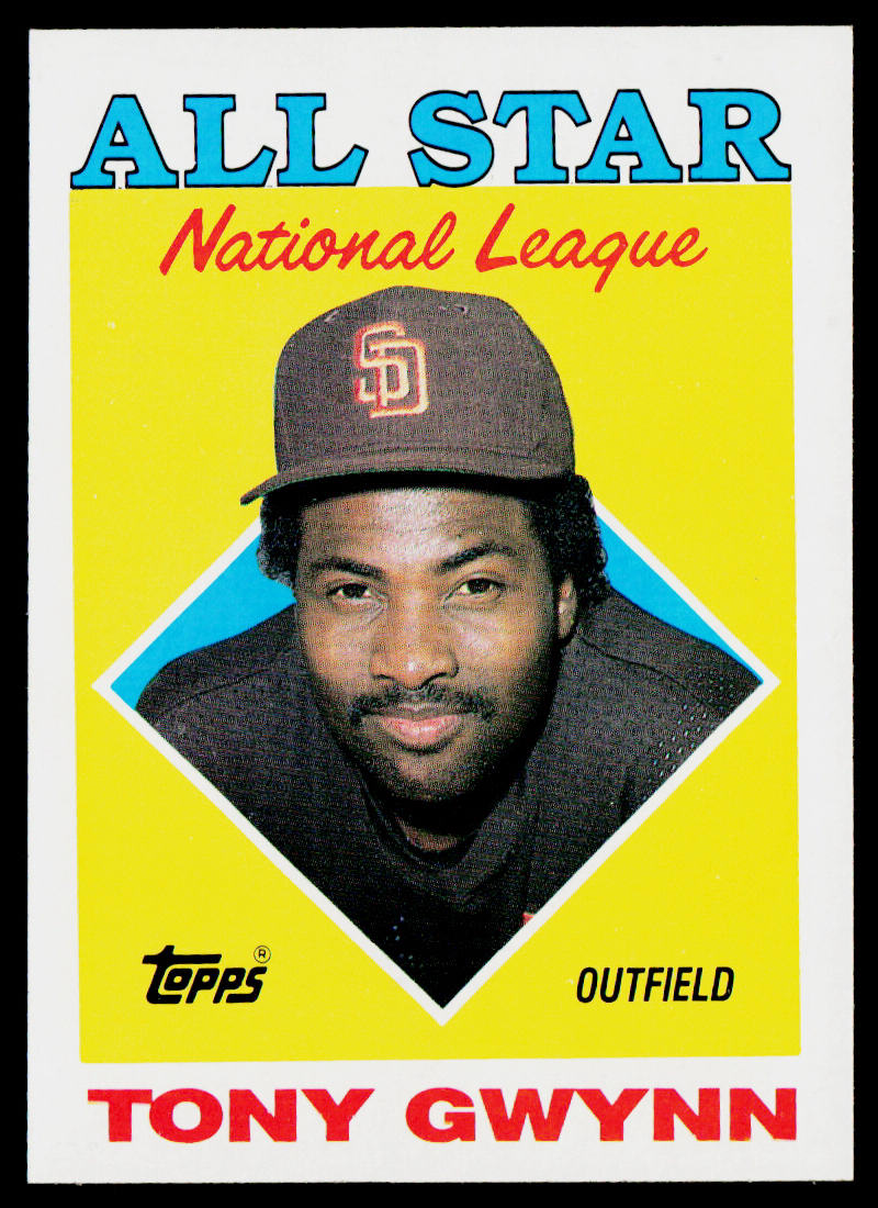 Tony Gwynn 1988 Topps #402 San Diego Padres
