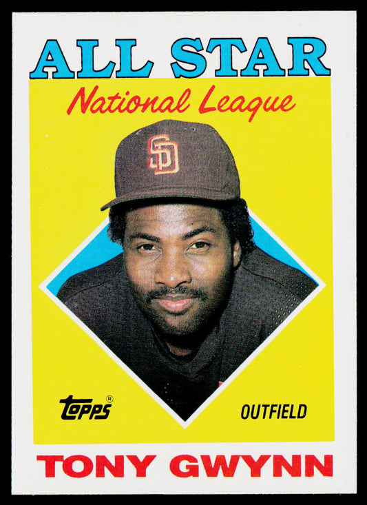 Tony Gwynn 1988 Topps #402 San Diego Padres