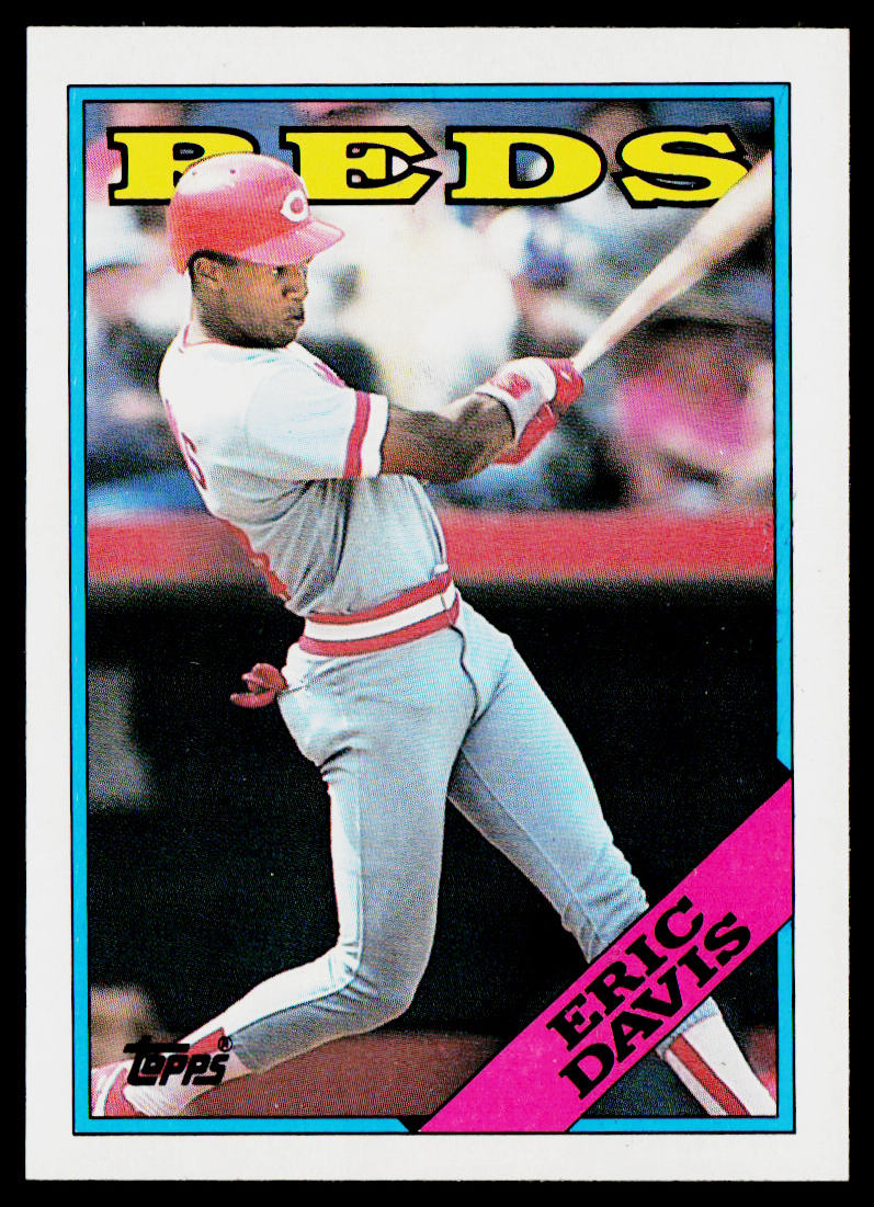Eric Davis 1988 Topps #150 Cincinnati Reds