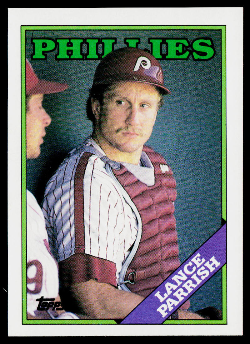 Lance Parrish 1988 Topps #95 Philadelphia Phillies