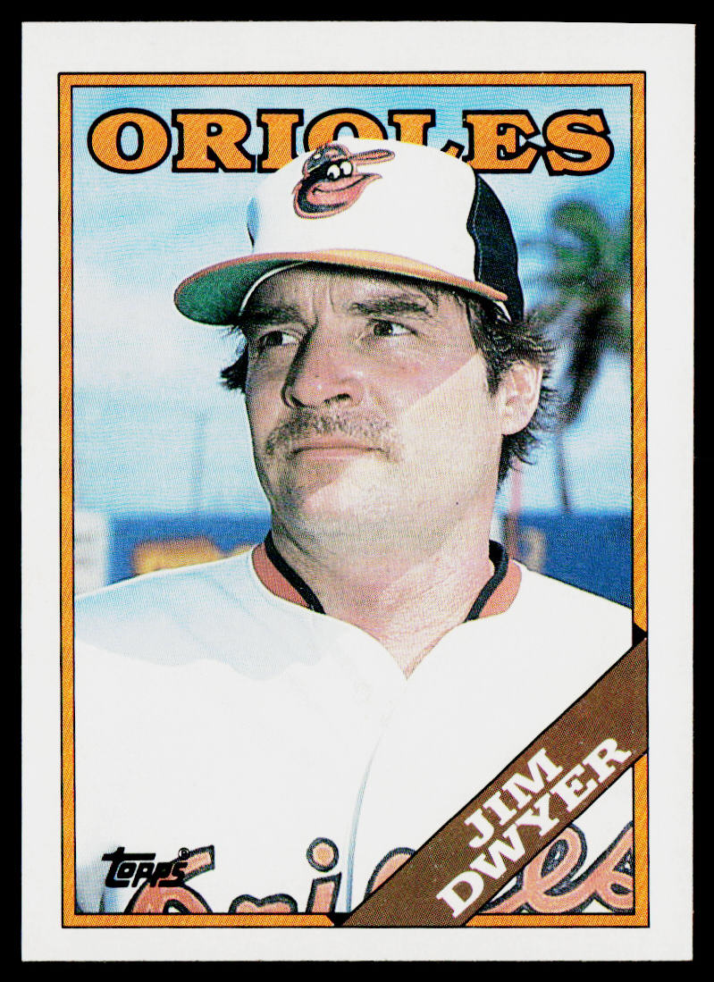 Jim Dwyer 1988 Topps #521 Baltimore Orioles