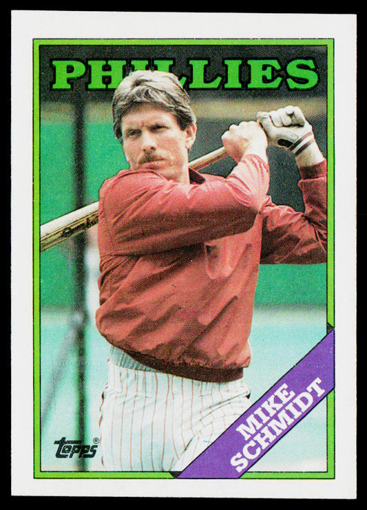 Mike Schmidt 1988 Topps #600 Philadelphia Phillies