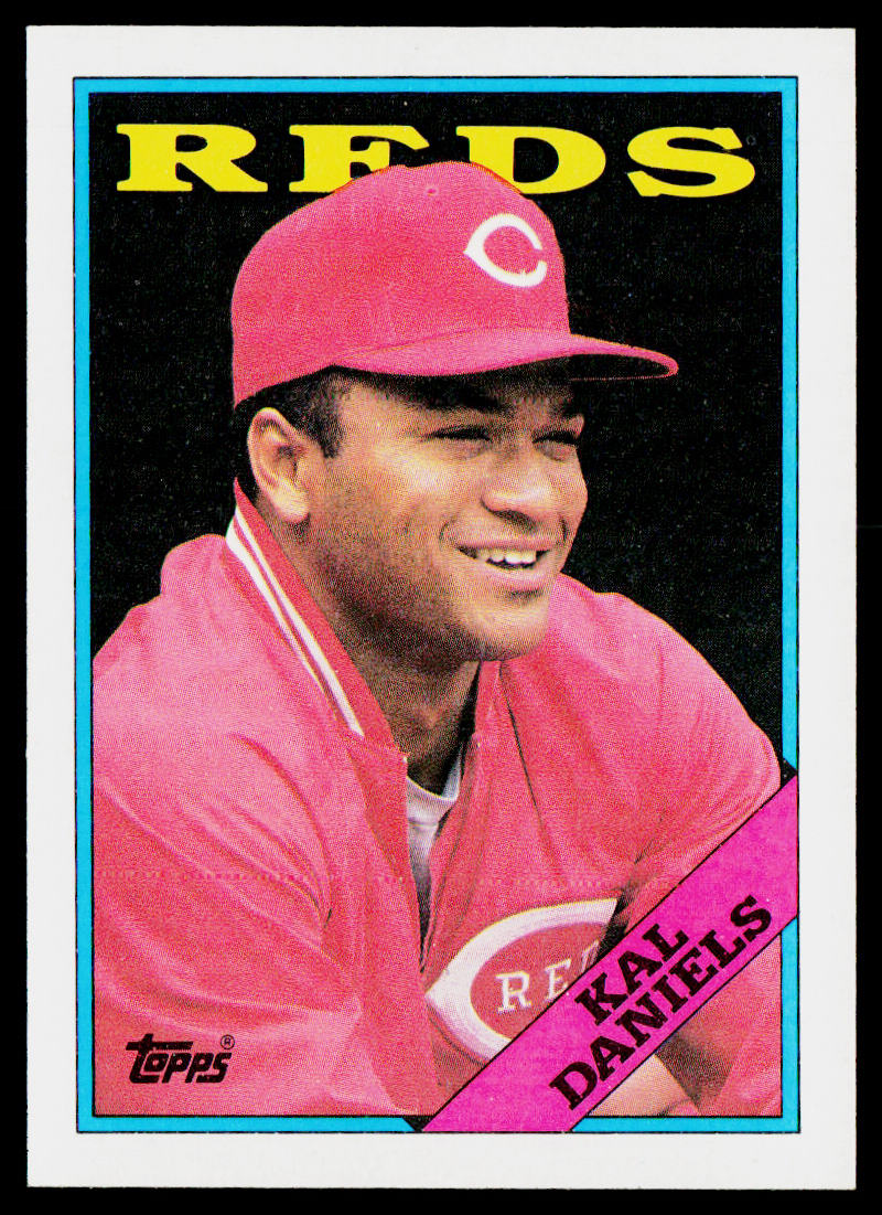 Kal Daniels 1988 Topps #622 Cincinnati Reds