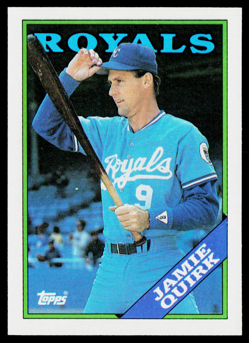 Jamie Quirk 1988 Topps #477 Kansas City Royals