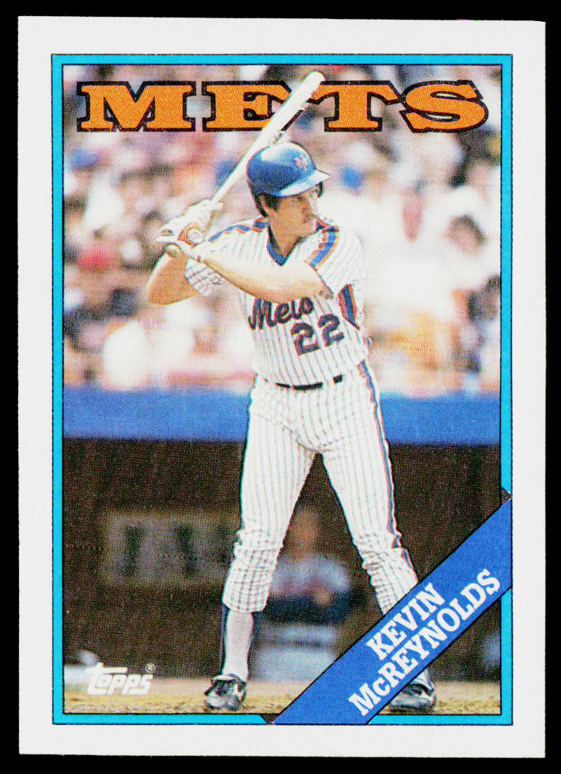 Kevin McReynolds 1988 Topps #735 New York Mets