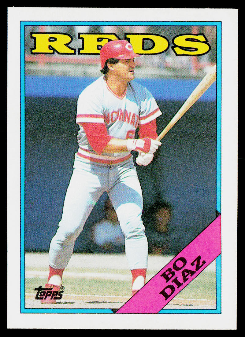 Bo Diaz 1988 Topps #265 Cincinnati Reds