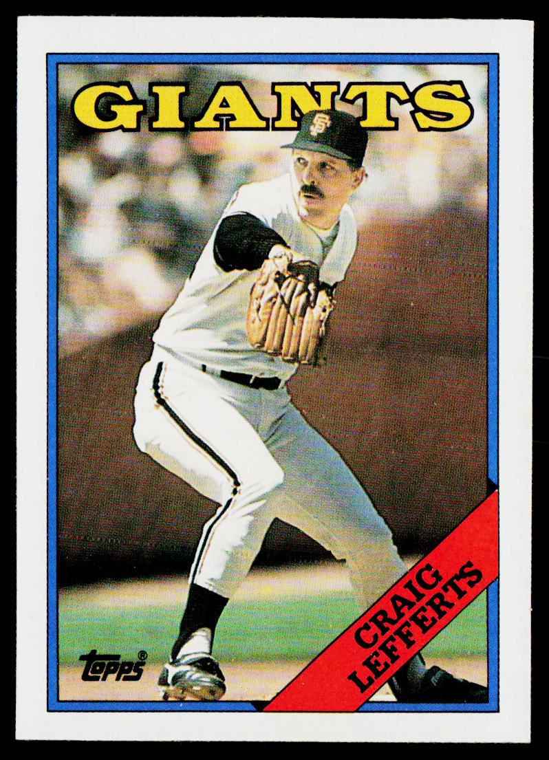 Craig Lefferts 1988 Topps #734 San Francisco Giants
