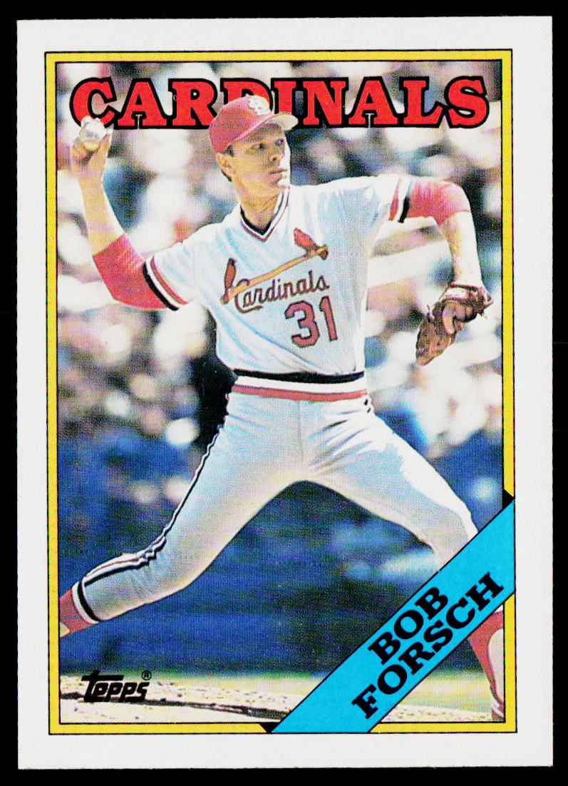 Bob Forsch 1988 Topps #586 St. Louis Cardinals
