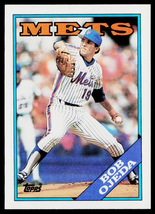 Bob Ojeda 1988 Topps #558 New York Mets
