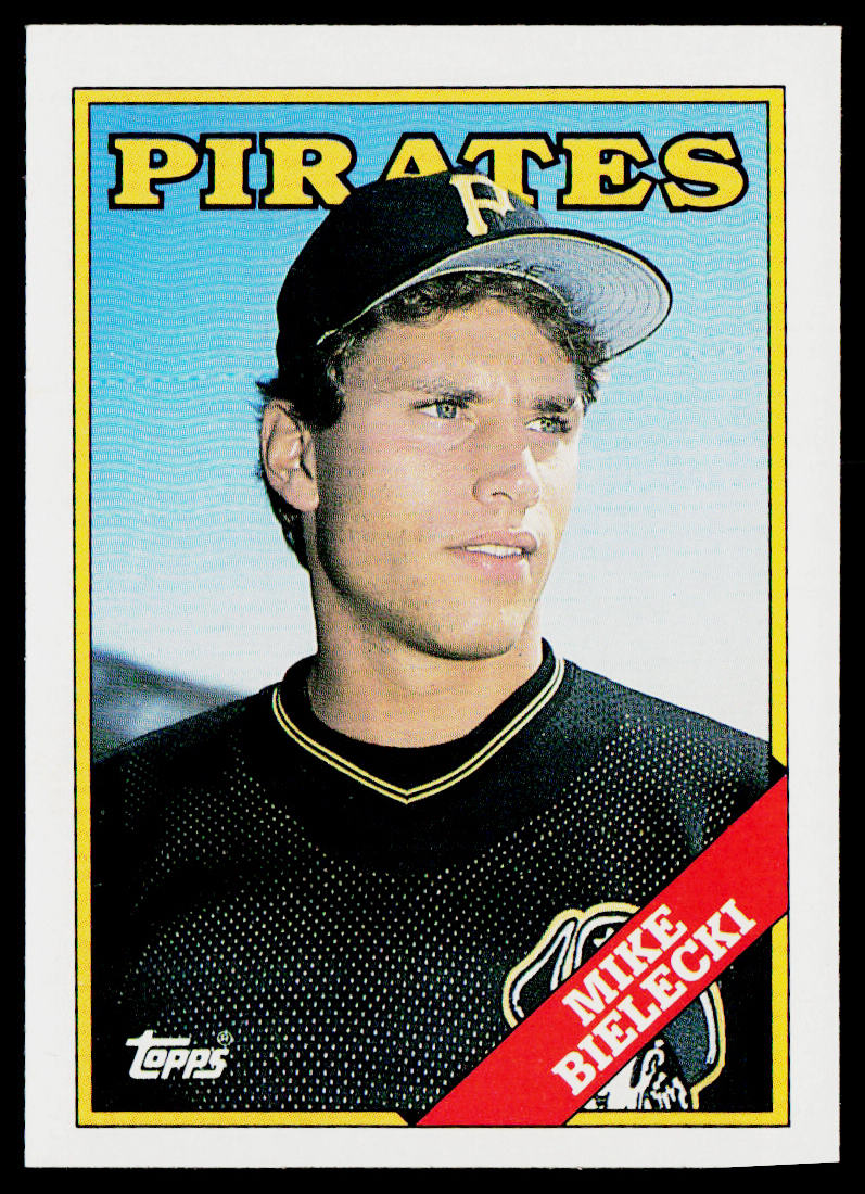 Mike Bielecki 1988 Topps #436 Pittsburgh Pirates