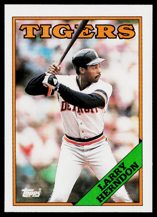 Larry Herndon 1988 Topps #743 Detroit Tigers