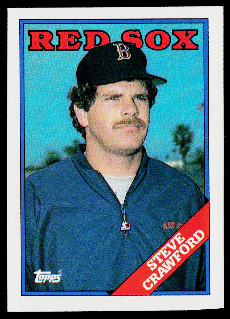 Steve Crawford 1988 Topps #299 Boston Red Sox