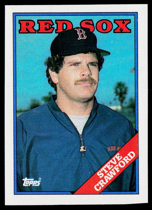 Steve Crawford 1988 Topps #299 Boston Red Sox