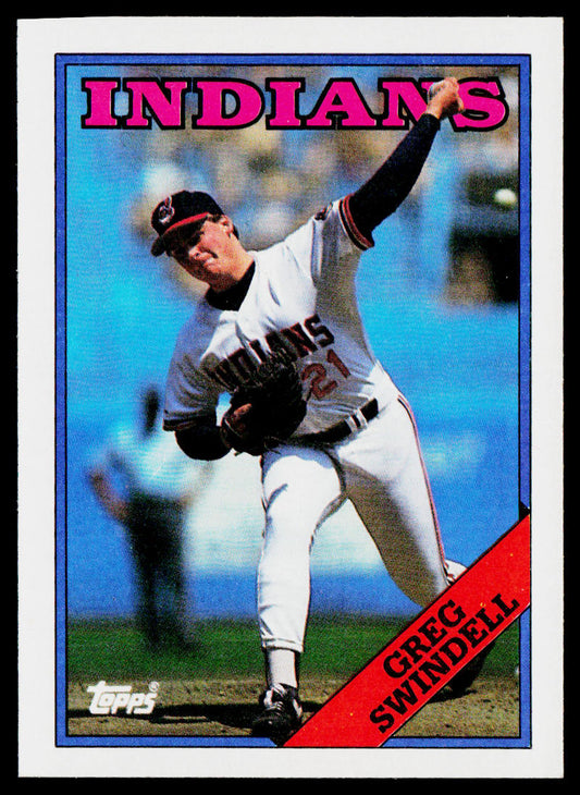 Greg Swindell 1988 Topps #22 Cleveland Indians