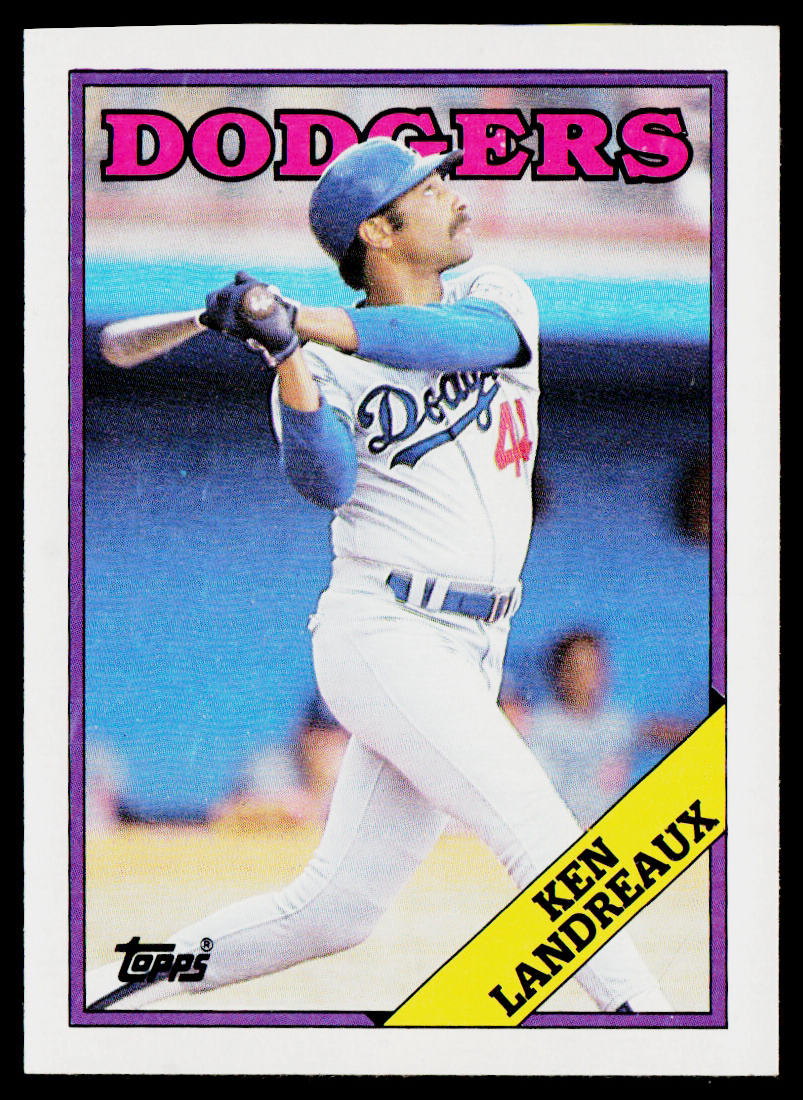 Ken Landreaux 1988 Topps #23 Los Angeles Dodgers