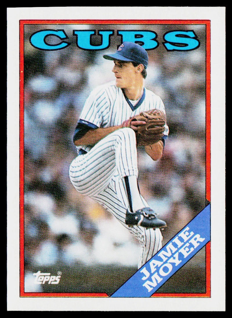Jamie Moyer 1988 Topps #36 Chicago Cubs