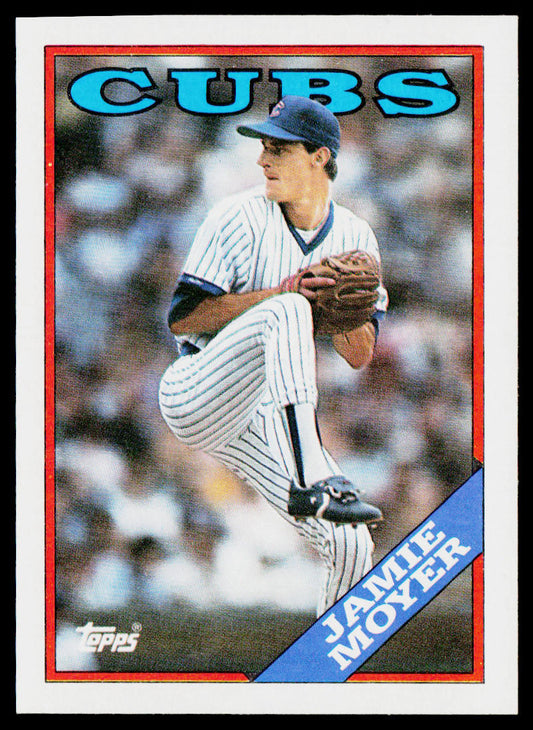 Jamie Moyer 1988 Topps #36 Chicago Cubs