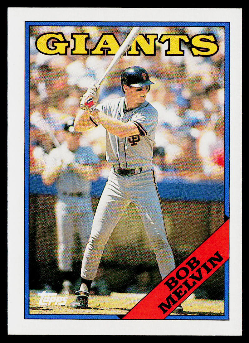 Bob Melvin 1988 Topps #41 San Francisco Giants