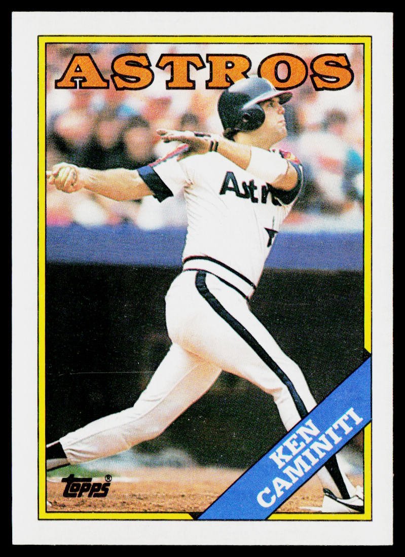 Ken Caminiti 1988 Topps #64 RC Houston Astros