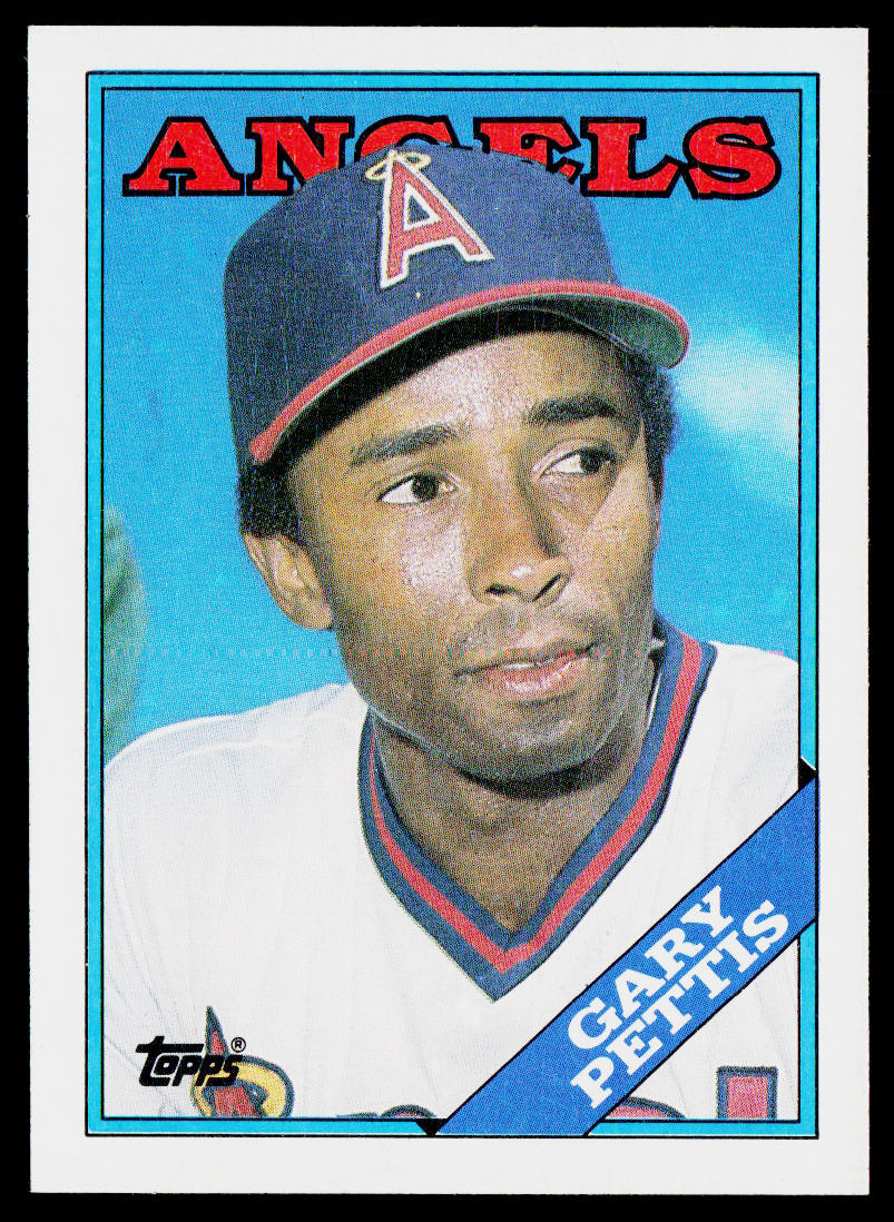 Gary Pettis 1988 Topps #71 California Angels