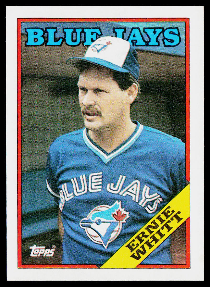 Ernie Whitt 1988 Topps #79 Toronto Blue Jays