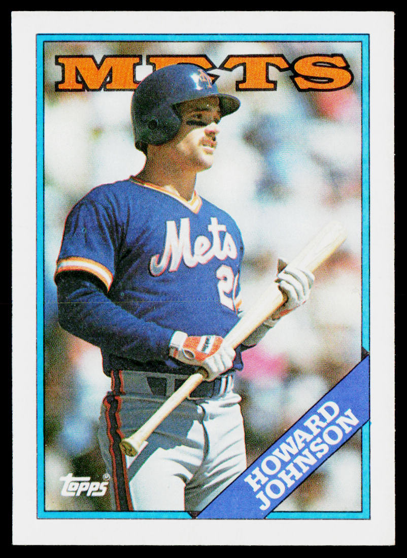 Howard Johnson 1988 Topps #85 New York Mets