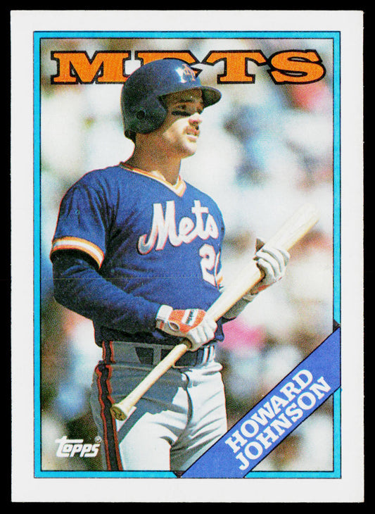Howard Johnson 1988 Topps #85 New York Mets