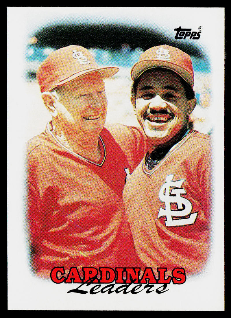 Cardinals Leaders 1988 Topps #351 St. Louis Cardinals