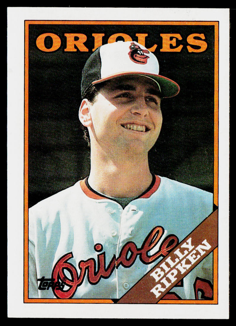 Billy Ripken 1988 Topps #352 RC Baltimore Orioles