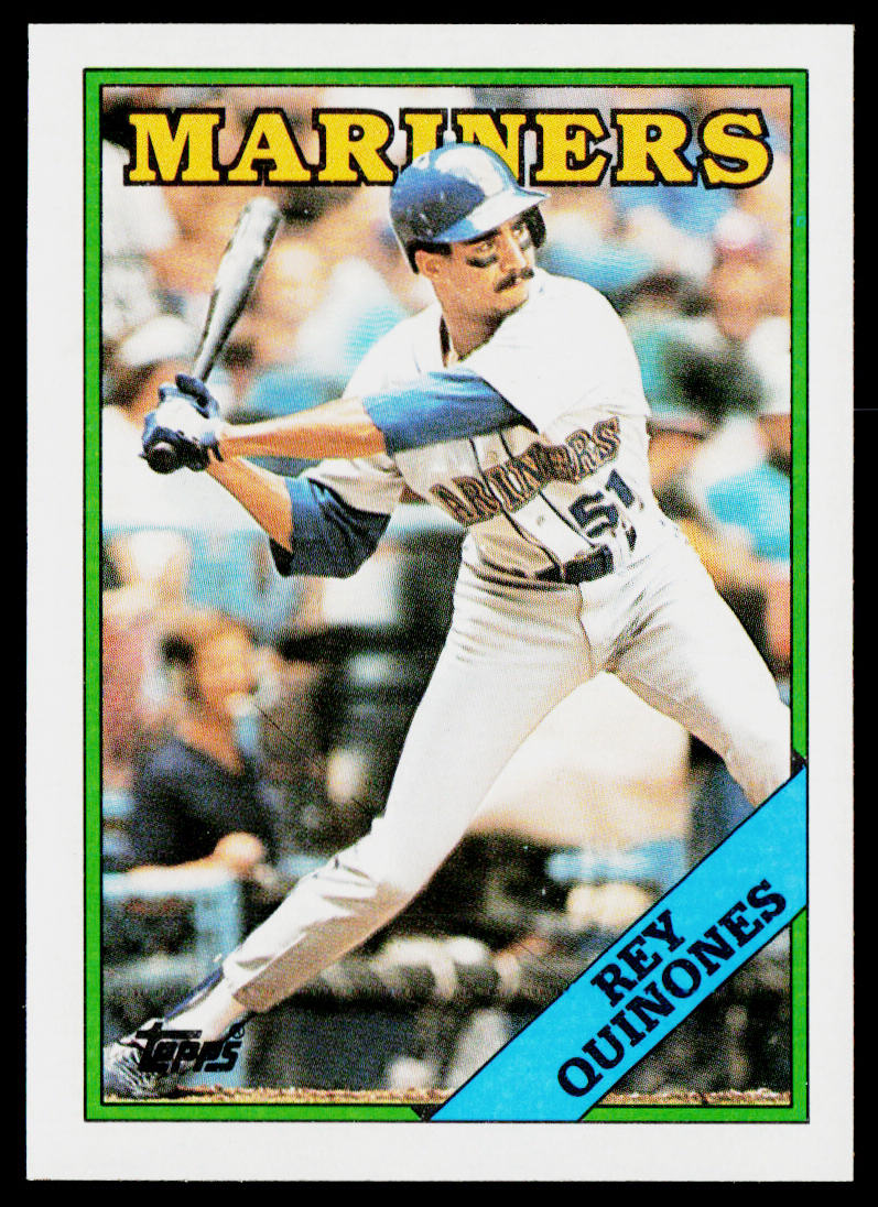 Rey Quinones 1988 Topps #358 Seattle Mariners