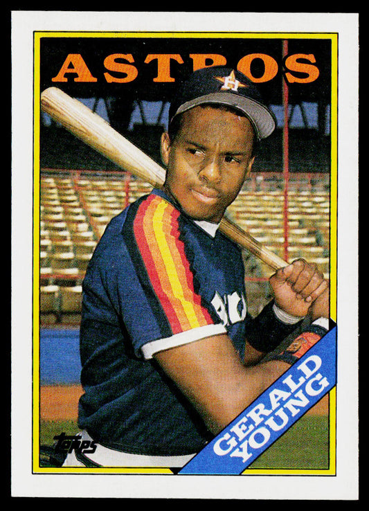 Gerald Young 1988 Topps #368 RC Houston Astros