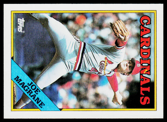 Joe Magrane 1988 Topps #380 RC St. Louis Cardinals