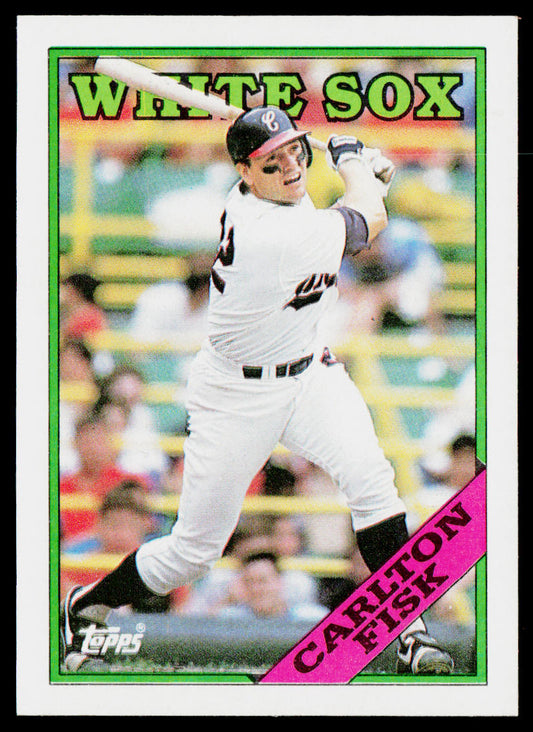 Carlton Fisk 1988 Topps #385 Chicago White Sox