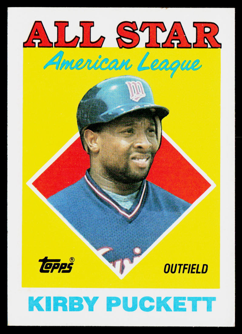Kirby Puckett 1988 Topps #391 Minnesota Twins