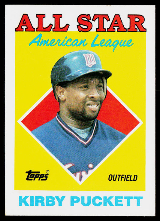 Kirby Puckett 1988 Topps #391 Minnesota Twins