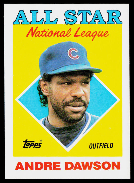 Andre Dawson 1988 Topps #401 Chicago Cubs