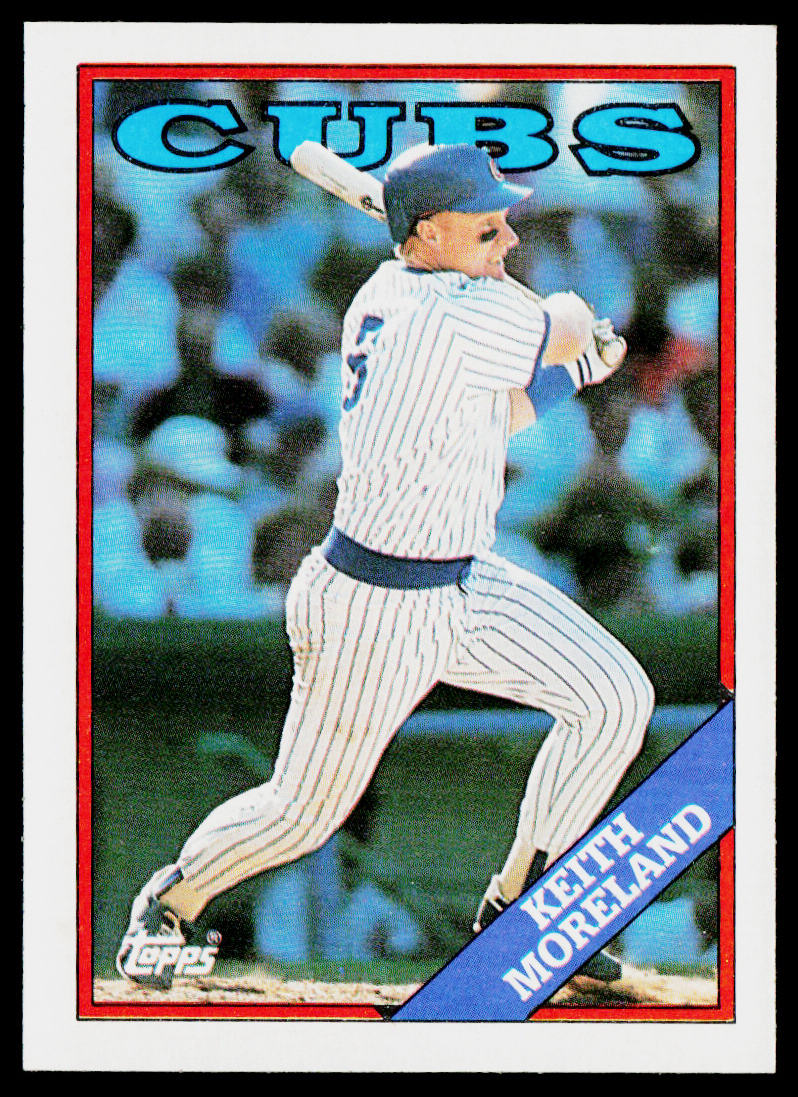 Keith Moreland 1988 Topps #416 Chicago Cubs