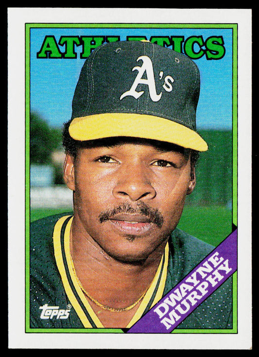 Dwayne Murphy 1988 Topps #424 Oakland Athletics