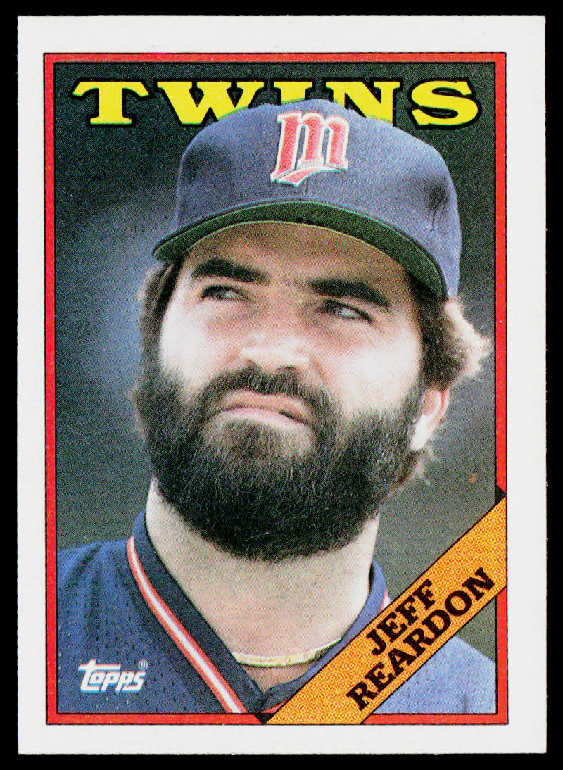 Jeff Reardon 1988 Topps #425 Minnesota Twins