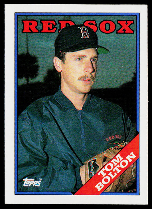 Tom Bolton 1988 Topps #442 RC Boston Red Sox