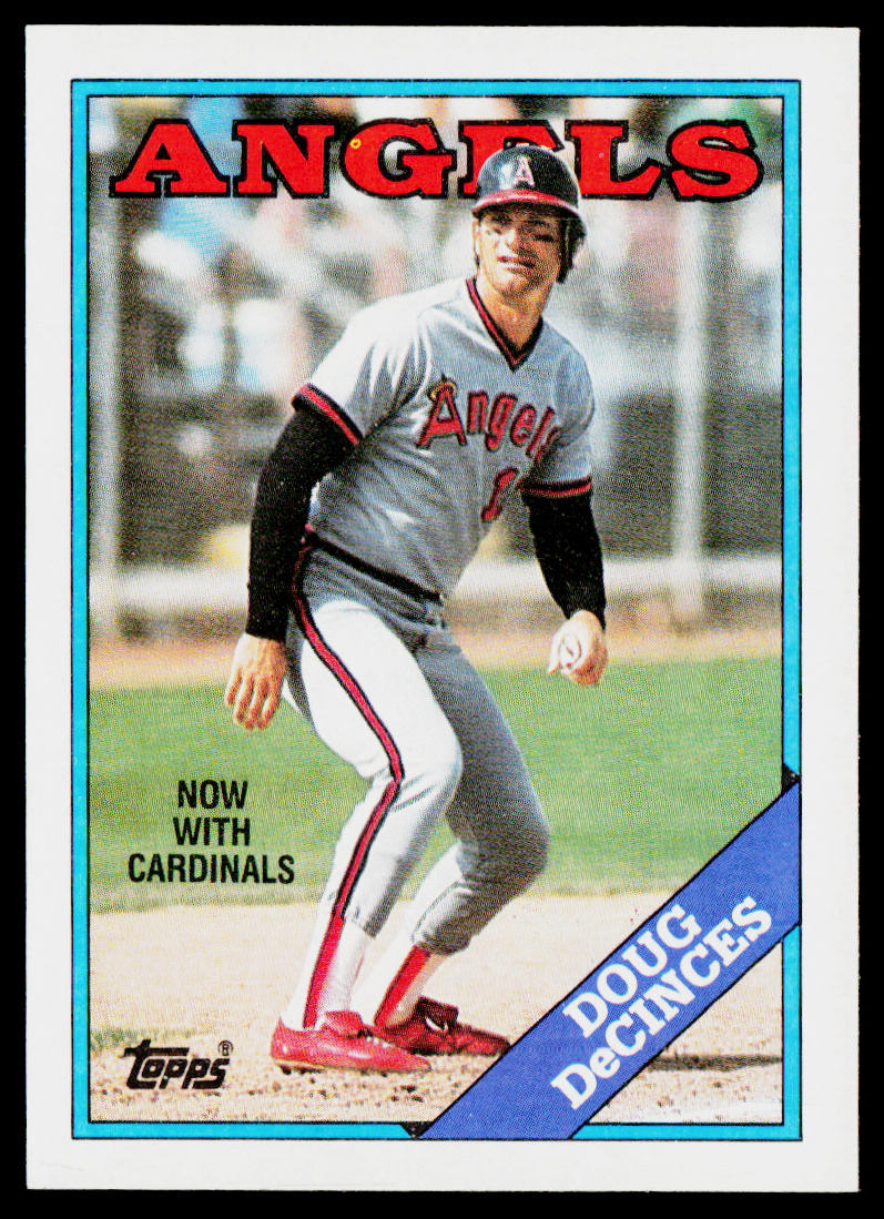 Doug DeCinces 1988 Topps #446 St. Louis Cardinals