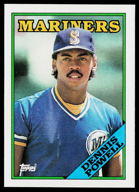 Dennis Powell 1988 Topps #453 Seattle Mariners