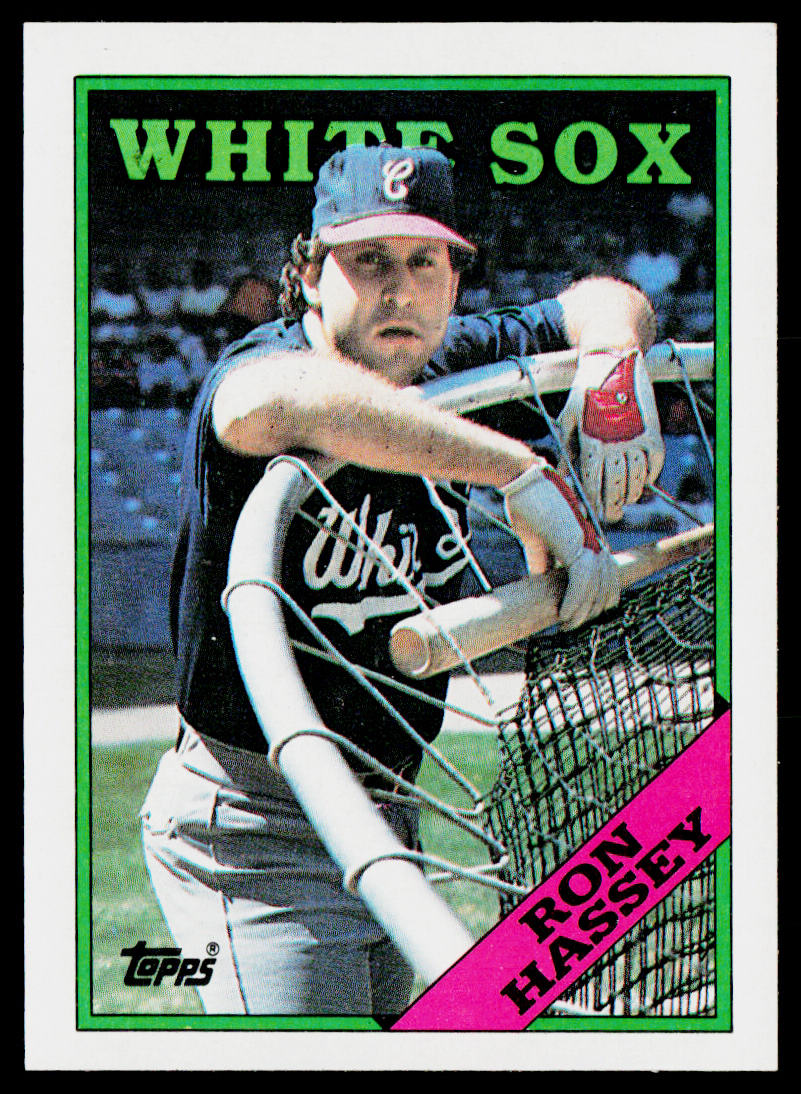 Ron Hassey 1988 Topps #458 Chicago White Sox