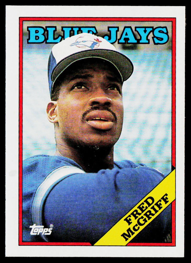 Fred McGriff 1988 Topps #463 Toronto Blue Jays