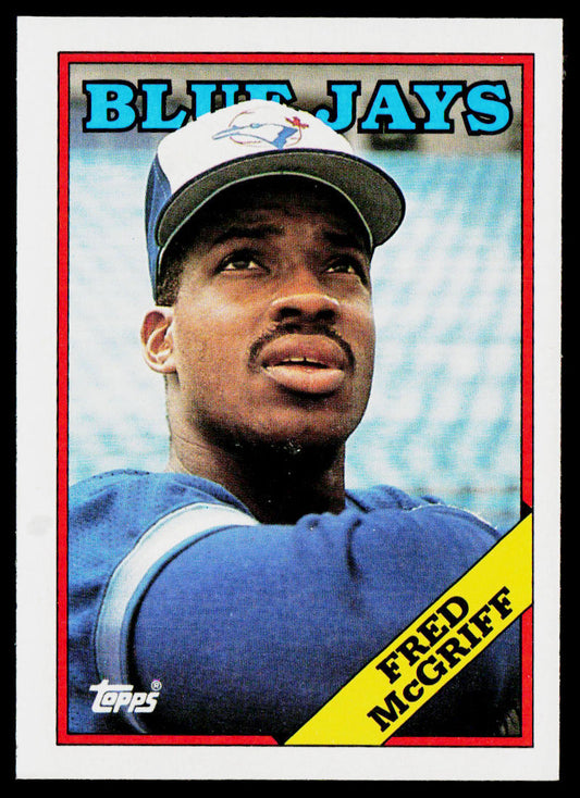Fred McGriff 1988 Topps #463 Toronto Blue Jays
