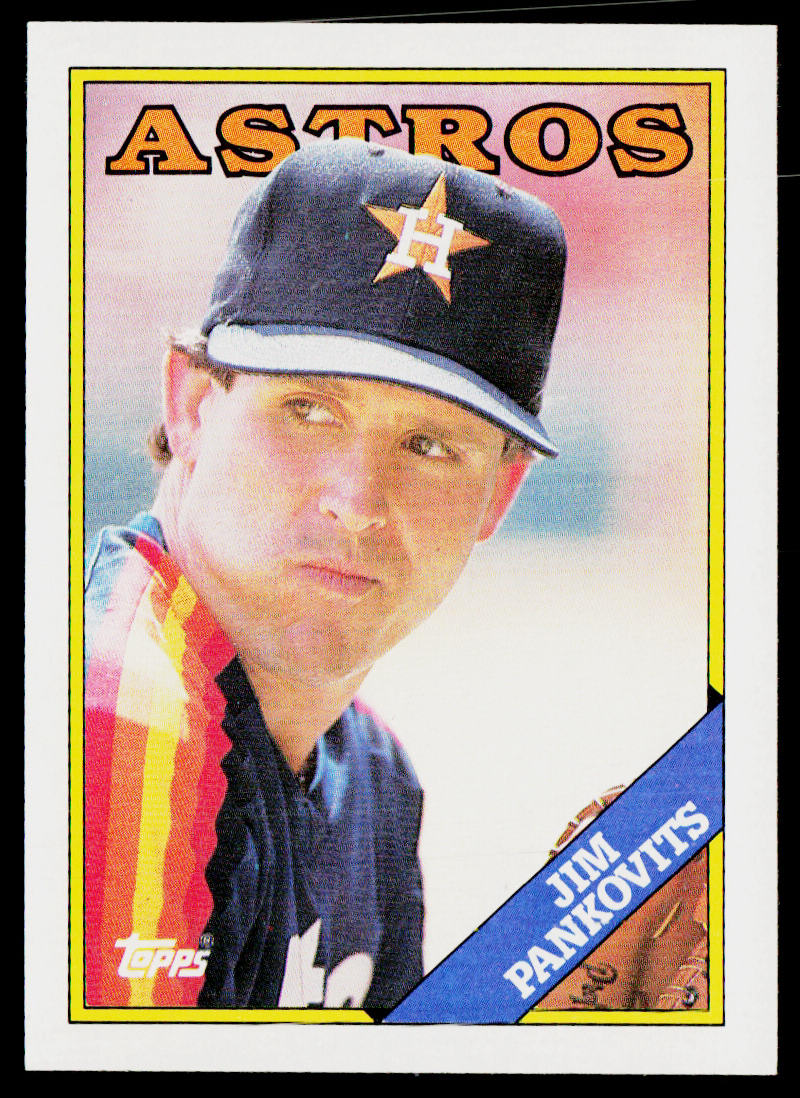 Jim Pankovits 1988 Topps #487 Houston Astros