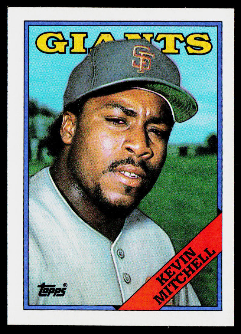 Kevin Mitchell 1988 Topps #497 San Francisco Giants