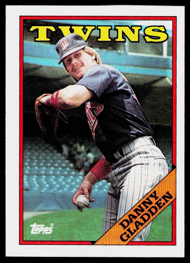 Danny Gladden 1988 Topps #502 Minnesota Twins
